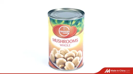 China Manufacturer Canned Mushroom Whole in Brine